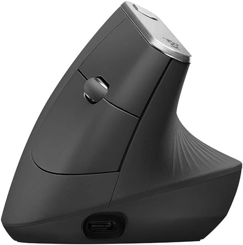Logitech MX Vertical ergonomikus vezeték nélküli egér Bluetooth USB vevővel