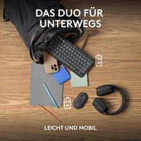 Logitech Pebble 2 Combo vezeték nélküli billentyűzet és egér, QWERTZ - fehér 10