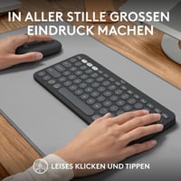 Logitech Pebble 2 Combo vezeték nélküli billentyűzet és egér, QWERTZ - fehér 9