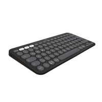 Bezdrôtová Bluetooth klávesnica Logitech Pebble Keys 2 K380s, pre viac zariadení, prispôsobiteľné klávesy, tenký dizajn, grafitovo sivá, Windows, macOS 1