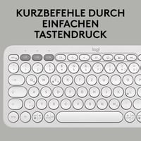 Bezdrôtová Bluetooth klávesnica Logitech Pebble Keys 2 K380s – Kompaktné a tiché písanie 4