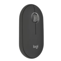 Bezdrôtová myš Logitech Pebble Mouse 2 M350s, Bluetooth, tiché klikanie, Easy-Switch, Windows/macOS/Android/ChromeOS – grafitová 1