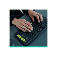 Bezdrôtová Bluetooth klávesnica Logitech POP Icon Keys – grafitová 2