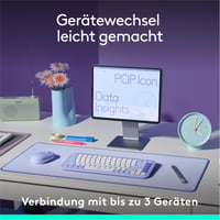 Bezdrôtová Bluetooth klávesnica Logitech POP ICON KEYS 8
