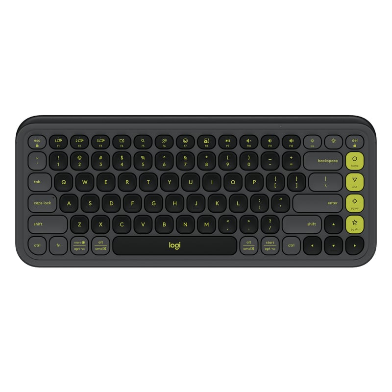 Bezdrôtová Bluetooth klávesnica Logitech POP Icon Keys – grafitová