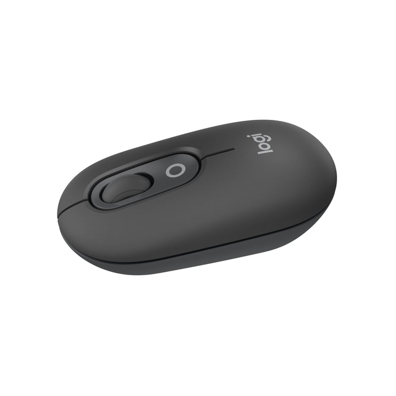 Kompaktná bezdrôtová Bluetooth myš Logitech POP Mouse s programovateľnými tlačidlami, tichým klikaním, funkciou Easy-Switch až pre 3 zariadenia, pre notebook.