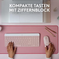 Logitech 920-011314 egér és billentyűzet kombó - rózsaszín 2