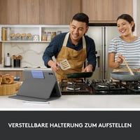 Logitech Rugged Folio iPad 10. generáció billentyűzet tok, QWERTZ, szürke - keyboard case, Rugged Folio 6