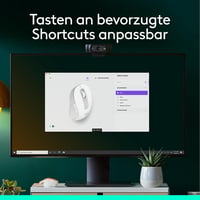 Logitech Signature M650 L Wireless Egér Nagy Kézhez, Csendes Kattintás, Bluetooth - Große Hände, White, Right Handed 7