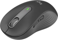 Logitech Signature M650 L Wireless Egér Nagy Kézhez Csendes Kattintás Bluetooth - Große Hände, black, Right Handed 1