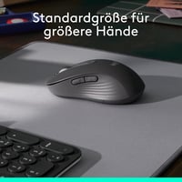 Logitech Signature M650 L Wireless Egér Nagy Kézhez Csendes Kattintás Bluetooth - Große Hände, black, Right Handed 3