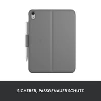 Puzdro s klávesnicou Logitech Slim Folio pre iPad 10. generácie a A16, s integrovanou Bluetooth klávesnicou, nemecké rozloženie QWERTZ, grafitová farba 5