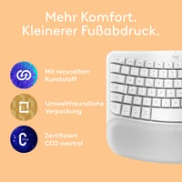 Logitech Wave Keys for Mac bezdrôtová ergonomická klávesnica pre Mac 7