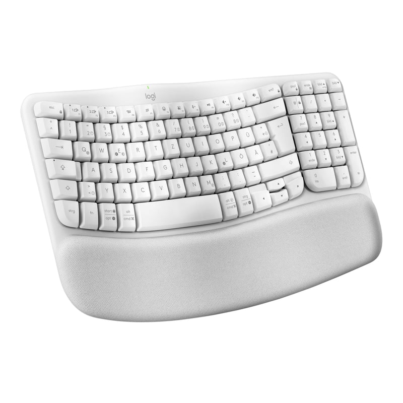 Logitech Wave Keys for Mac bezdrôtová ergonomická klávesnica pre Mac