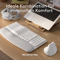 Logitech Wave Keys for Mac bezdrôtová ergonomická klávesnica pre Mac 5