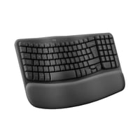 Bezdrôtová ergonomická klávesnica Logitech Wave Keys - grafitovo sivá, rozloženie US International QWERTY 2