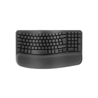 Bezdrôtová ergonomická klávesnica Logitech Wave Keys - grafitovo sivá, rozloženie US International QWERTY 1