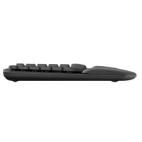 Bezdrôtová ergonomická klávesnica Logitech Wave Keys - grafitovo sivá, rozloženie US International QWERTY 4
