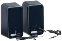 PC reproduktory Logitech Z150, stereo, 2 ks, špičkový výkon 6 W, 3,5 mm jack, výstup na slúchadlá, PC/TV/telefón/tablet, čierne 4