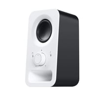 Stereo PC reproduktory Logitech Z150, 2 ks, 6 W, 3,5 mm jack, konektor na slúchadlá, PC/TV/telefón/tablet, biele 2