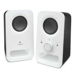 Logitech Z150 stereo PC zvučnici, 2 kom, 6 W, 3,5 mm priključak, ulaz za slušalice, PC/TV/telefon/tablet, bijeli
