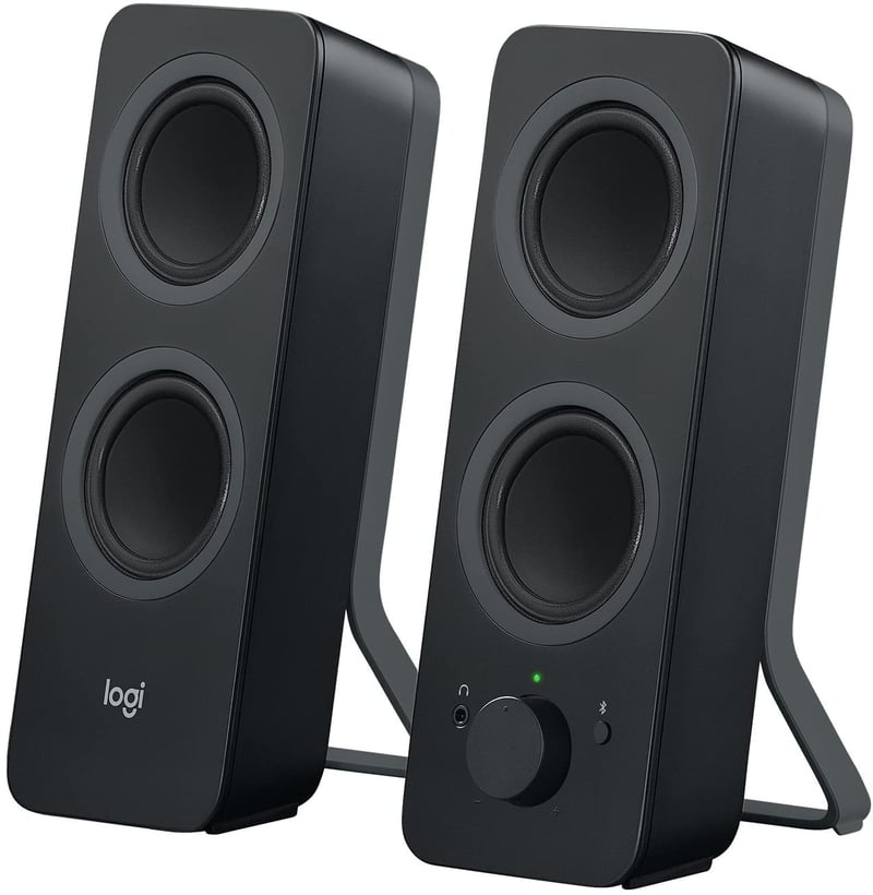 PC reproduktory Logitech Z207 Bluetooth – Stereofónny zvuk, 10 W, 3,5 mm jack, konektor na slúchadlá, Easy-Switch, kompatibilné s PC/TV/tabletmi/telefónmi