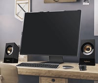 Reproduktorový systém Logitech Z533 2.1 so subwooferom, špičkový výkon 120 W, 3,5 mm jack vstup, konektor pre slúchadlá, PC/TV/tablet, čierny 2