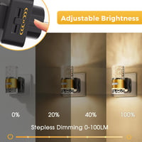 LOHAS-LED Mozgásérzékelős Éjszakai Lámpa 3000K Meleg Fehér Dimmer Funkcióval 4