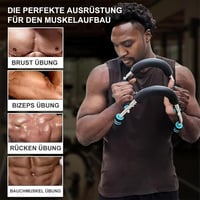 LOITTAINUE Twister Armtrainer állítható mellizom tréner 30-50 kg hordozható 3