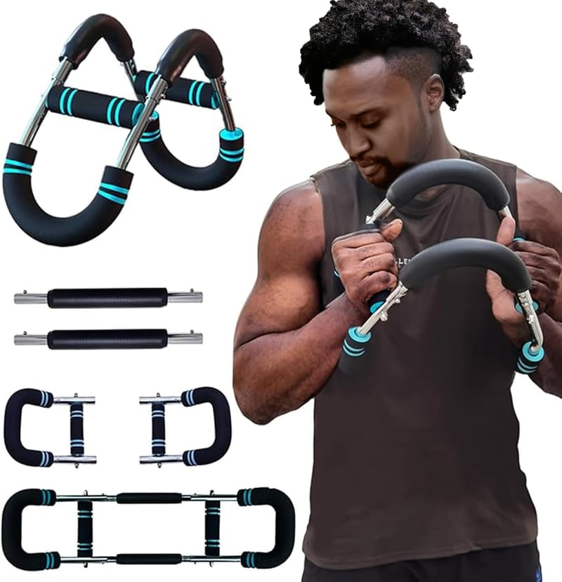 LOITTAINUE Twister Armtrainer állítható mellizom tréner 30-50 kg hordozható