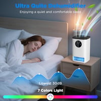 Lomffy 1400ml Hordozható Páramentesítő Automatikus Leállítással és Alvási Móddal 3