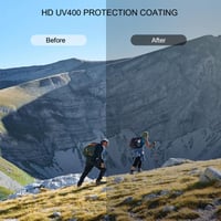 Ochelari de soare sport pentru ciclism Long Keeper, protecție UV400, pentru femei și bărbați, alb-roz 7