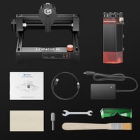 Gravator Laser Longer Ray5 Mini, Mașină de Gravat CNC Compactă, cu WLAN și Funcție de Oprire de Urgență, 2,5 W, pentru Lemn, Metal, Acril și Piele, Suprafață de Lucru 140x130 mm 6