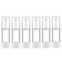 Cestovná fľaštička s airless dávkovačom LONGWAY 30 ml, 6 ks – priehľadná 1