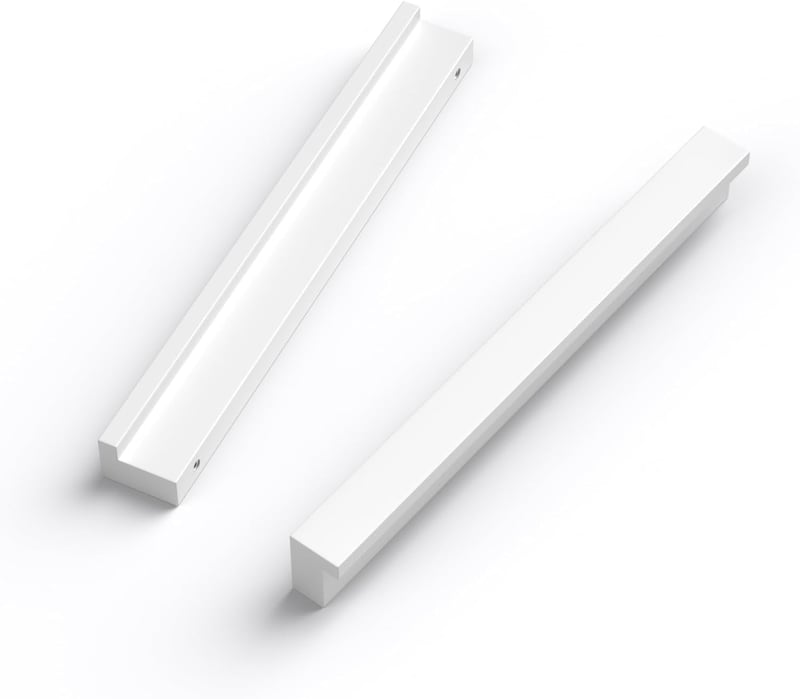LONTAN 10 db fehér bútor fogantyú 128 mm furattávolság konyha szekrény ajtó fiók