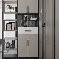 LONTAN 64mm Fekete Bútor Fogantyú Rozsdamentes Acél Konyha Fürdőszoba 10db - BA: 160mm, 10 7