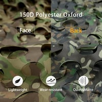LOOGU terepszínű álcázó háló napernyőhöz kempingezéshez vadászathoz 2