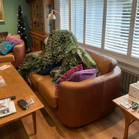 LOOGU Terepszínű Kamuflázs Háló Camping Vadászat Napernyő 5