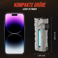 LOOP GEAR SK05PRO MAO 4360 Lumen LED Zseblámpa Powerbank Funkcióval IP68 6