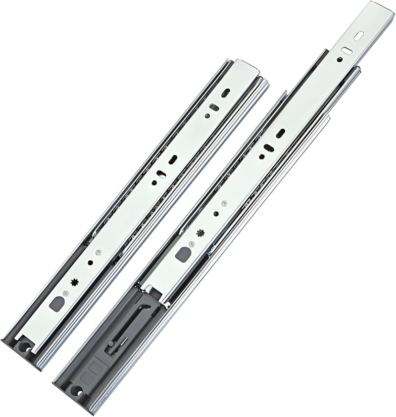 LOOTICH 300mm Golyós Fiók Vezetők Teljes Kihúzás Push-to-Open Pár