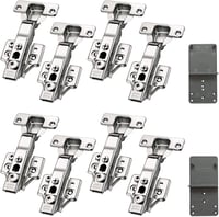 LOOTICH 35mm Sarokzáró Soft Close Hidraulikus Ajtópánt Bútor Szekrény 8db 1