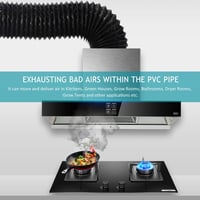LOOTICH Alumínium Flexibilis Légcsatorna HVAC Szellőzéshez 7