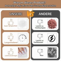 LOPHE Chrome puder za nokte – Holografski efekt zrcala, metalik Aurora pigment, sedefasti sjajni prah za gel lak, ukrašavanje noktiju DIY 5