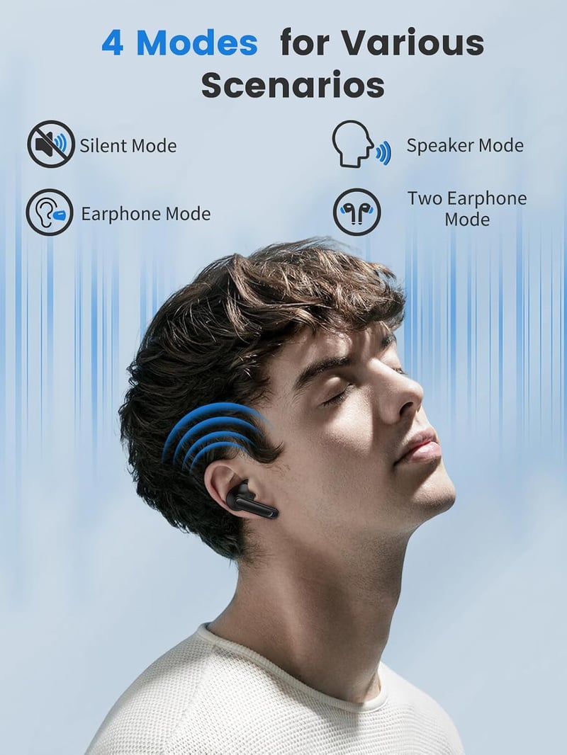 Lopnord 144 Nyelvű Fordító Fülhallgató Bluetooth 5.3 Gyors Fordítás