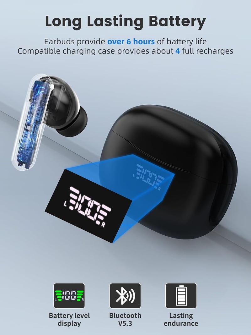 Lopnord 144 Nyelvű Fordító Fülhallgató Bluetooth 5.3 Gyors Fordítás