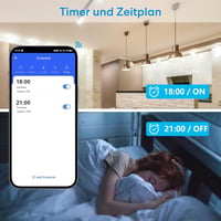 LoraTap WiFi Okosrelé Fogyasztásmérővel - 1150W Intelligens Kapcsolómodul, Távirányítható, Alexa és Google Kompatibilis, Smart Life App 6