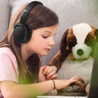 LORELEI E5 Kids Fejhallgató Fekete Gyerekeknek 6