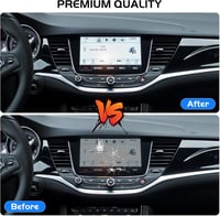 LORPHEIR 8" LCD Érintőképernyő Vauxhall Astra K Rádió Navigációhoz - LQ080Y5DZ06/LQ080Y5DZ10 Uconnect Kijelző Csere, Fekete 5