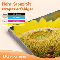LOSMANN D&C 3x Čierna atramentová kazeta kompatibilná s Brother LC-123 LC123 XL pre DCP-J152W DCP-J172W DCP-J4110DW DCP-J552DW MFC-J245 MFC-J4410DW MFC-J 3