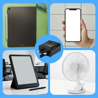 Lotsdonxia UK 3-Pin USB Fali Töltő 5V 2A Gyors Adapter Telefonokhoz és Tabletekhez 4